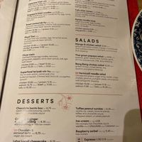 menu at Dim T in Loughton