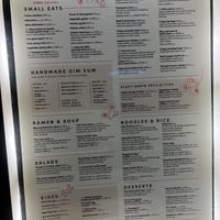 Menu  at Dim T in Loughton