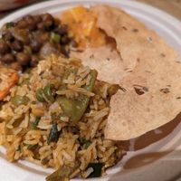 Papadam, biryani combo, kala chana, Tikka masala was all superb! The staff was so friendly too. Cannot WAIT to come back. at Great Taste Indian and More in Highlands Ranch