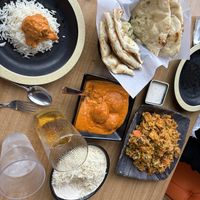 mixed veg biryani, kofta, garlic naann  at Great Taste Indian and More in Highlands Ranch