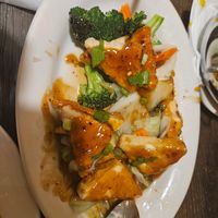 Double fried tofu at Bangkok Cuisine in Homestead