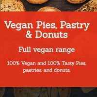 Vegan offerings at United Petroleum - Pie Face in Heathcote
