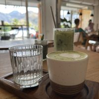 Hot & Iced Matcha   at One Way Espresso  in Amed