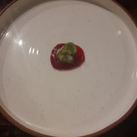 The pickled beet small bite started the meal off right. at Restaurant XO in Honolulu