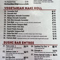   at Avana Sushi III in Reading