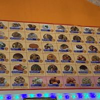 viele vegane/vegetarische Gerichte  at Laxmi in Bari