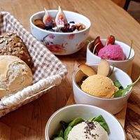 Vegan breakfast at Kaffeerösterei Martermühle in Assling