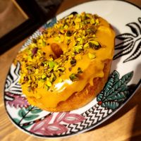 Naranja y pistacho at VegAmazing Doughnuts - Tirso de Molina in Madrid
