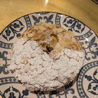 Almond biscoff doughnut at VegAmazing Doughnuts - Tirso de Molina in Madrid