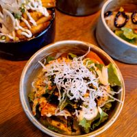 Umami salad (made it vegan)👍 at Tunnlandet in Bromma