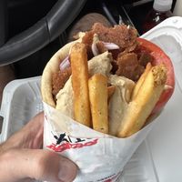 Vegan gyro   at Firestix Greek Grill in Haskell