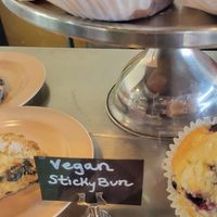 Vegan cinnamon bunz!! at Echo Coffee in Scottsdale