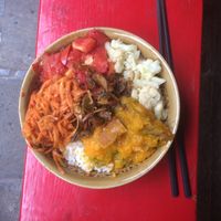 Their buffet food at Yi Ran Tang Vegetarian Buffet in Dali