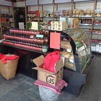 shop selling veggie produce at Yi Ran Tang Vegetarian Buffet in Dali
