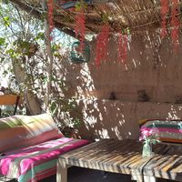 tables at Jardin Meraki in San Pedro De Atacama