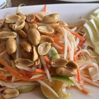 Papaya Salat  at Chanda's Historical Garden Restaurant - อาหารสวนประวัติศาสตร์ in Sukhothai