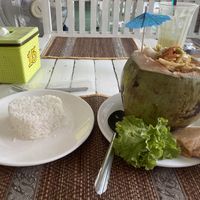 Coconut curry  at Chanda's Historical Garden Restaurant - อาหารสวนประวัติศาสตร์ in Sukhothai