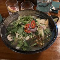 Vegan pho  at Greentable in Hamburg