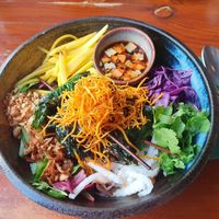 Bun la lot from the lunch menu at Greentable in Hamburg