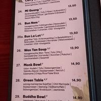 Some of the bigger meals at Greentable in Hamburg