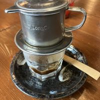 Vietnamese coffee  at Greentable in Hamburg