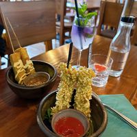 Starters and drinks   at Greentable in Hamburg