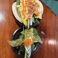 Bao Bun und gedämpfte Dumplings  at Greentable in Hamburg