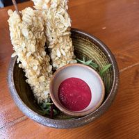 Crispy tofu   at Greentable in Hamburg