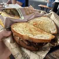 Tempeh sandwich   at Sideward Brewing Co in Orlando