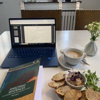   at Café Glass in Toender