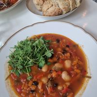 Bonensoep.....wooooow at Café Glass in Toender