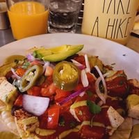 Huevos Rancheros Vegan at Ma Mosa's in Grants Pass