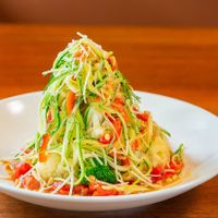 Spaghetti Squash and Zucchini Noodles.  at Village Tavern in Alpharetta