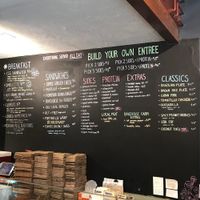 Menu at Scottish Bakehouse in Vineyard Haven