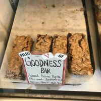 Vegan paleo bars at Scottish Bakehouse in Vineyard Haven