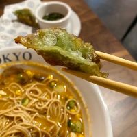 Vegan Crispy Gyoza  at Rakkan Ramen in Chicago