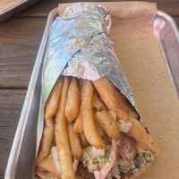 Vegan gyro  at Spitz in Greenwood Village