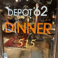 The interior as seen through the door  at Depot 62 in Manchester