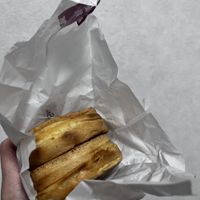 Two flavors- Azuki bean & white bean   at Gozasoro 御座候 新大阪駅店 in Osaka