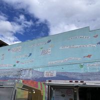 Mural  at Momo House - Rose City Food Park in Portland