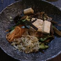 Vegan bibimbap  at Yammy Kitchen in Gothenburg
