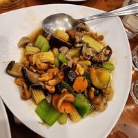 Chinese veges with ginger at Yummy Chinese Cuisine in Christchurch