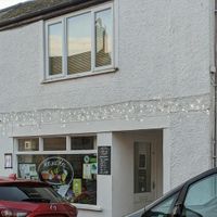 exterior at Not Just Veg in Axminster