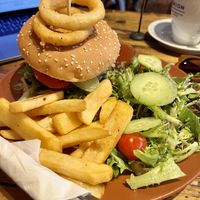 Vegan Burger £12.50   at Coffee With Art in Bedford