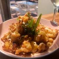 Cauliflower tempura at Hotel Phillip Island in Cowes