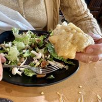 Fry bread was light and crisp. Forest salad was scrumptious   at Nātv in Broken Arrow