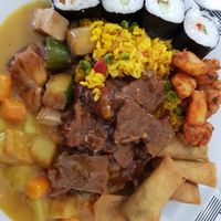 Round 2 vegan buffet at Loving Hut in Helsinki