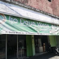 Outside at Ijo Daun Vegan in Denpasar