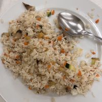 Fried Rice with Vegetables without eggs  at Chinastur in Oviedo