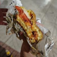 Also premium burger at Míleljos Vegan in Alicante